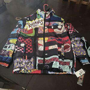 NWT Nickelodeon Rugrats/Reptar Members Only Jacket - Men’s Large